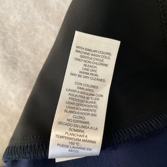 NWT Fabulously Slimming By Chico's Womens Midnight Ponte Ankle Pants Size 3 USXL - Picture 5 of 10